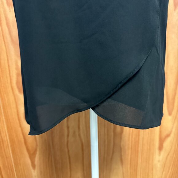 NEW Zac & Rachel Black Sleeveless Top Stitchfix PS Petite Small NWT - Picture 3 of 9